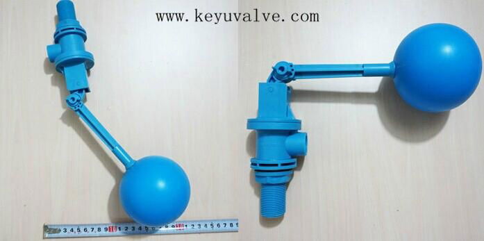 3/4" Plastic Mechanical Cooling Tower Water Tank Float Valve 3