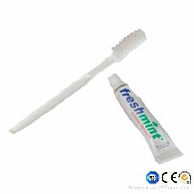 Disposable Toothbrush with Toothpaste for Hotel 5