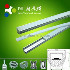  IP20 rigid bar Waterproof Led aluminum Profile