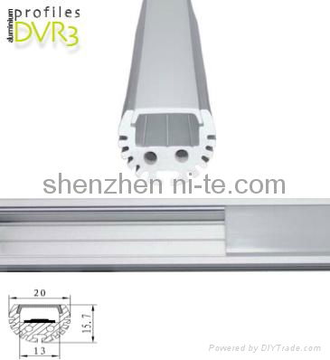  IP20 rigid bar Waterproof Led aluminum Profile 3