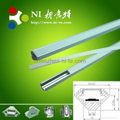  IP20 rigid bar Waterproof Led aluminum Profile