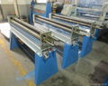 Power rolling machine for sheet metal