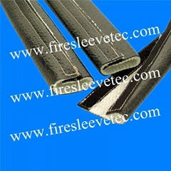 Silicone Rubber Coated Fiberglass Fire Armor Sleeve