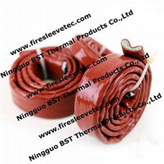 High Temperature Protective Fiberglass Fire proof Sleeve