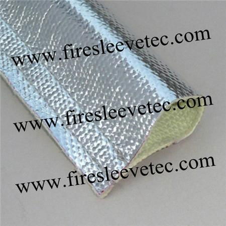 Aluminized Fiberglass Thermal Protective Heat Reflect Sleeve 4