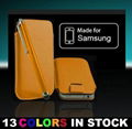 Hot Leather Flip Case Cover Pouch Sleeve for iPhone 5 5S 5C for iPhone 4 4G 4S C 4