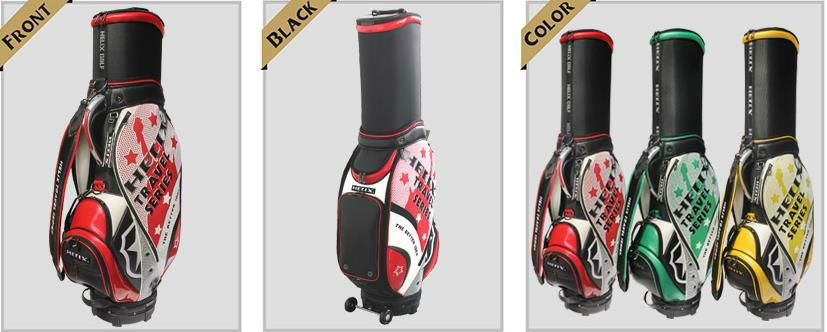 Helix PU Golf Cart Bag/Golf Stand Bag 2