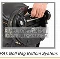 Helix Genuine Leather Golf Travel Bag/Golf Cart Bag 4