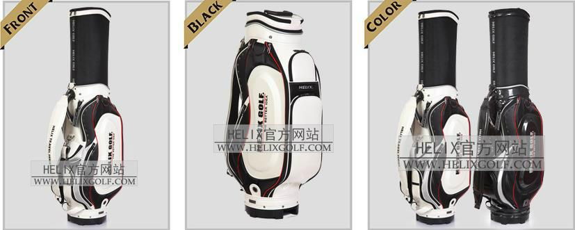 Helix Waterproof Gold Cart Bag/Golf Bag 2