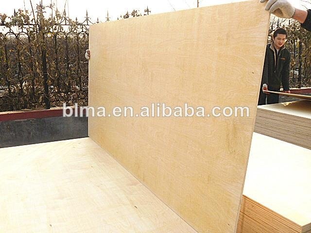 12mm birch soft plywood from China