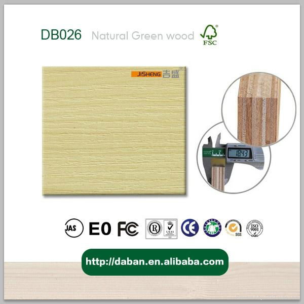 maple veneer faced MDF board for furniture and decoration 4'*8'