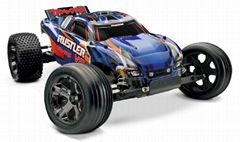 Traxxas RTR 1/10 Rustler VXL 2.4GHz with 7 Cell Battery and Charger