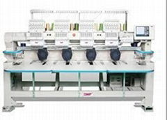 SWF K-UK1504-45 4 Head 15 Needle Tubular Type Automatic Embroidery Machine