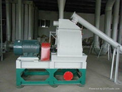 Wood powder machine