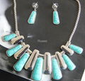 turquoise jewelry set