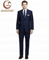 Fashion Slim Fit Suit Men Striped Suit