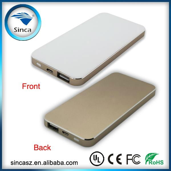 3500mah li-polymer new design power bank charger 2