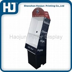Cardboard Retail Displays Stand For Perfume in Chain Store,Paper pallet Display