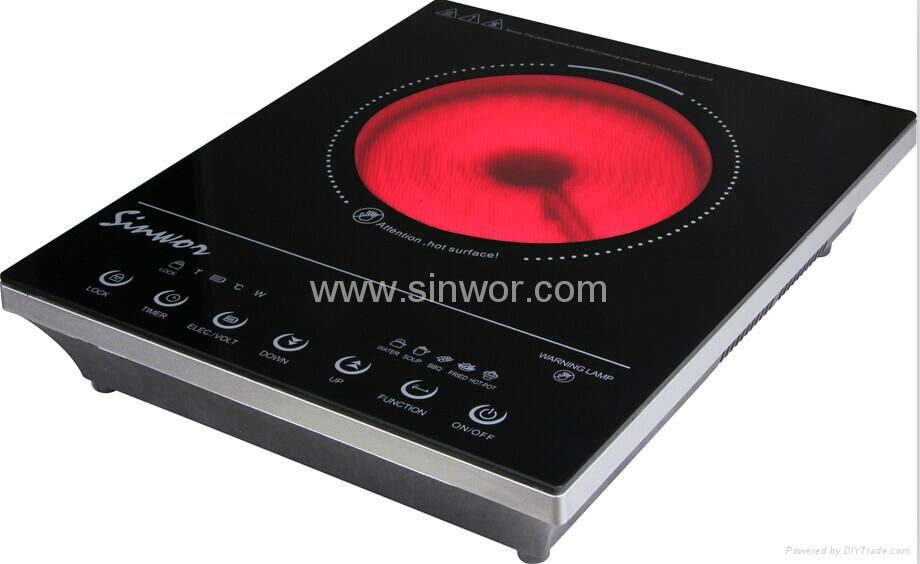 Portable infrared ceramic cooker