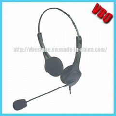 Professional Call Center Noise Cancelling Telephone Headset