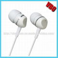 Plastic earphone headset 1