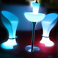 illuminated led sofa chair furniture