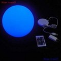 outdoor led waterproof light floating ball changing color 2