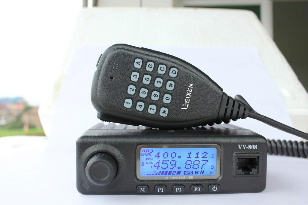 LEIXEN VV-808SV Single band two way radio mobile transceiver  Amateur Ham radio