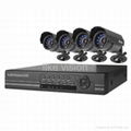 security 4CH KIT-LV4BKIT All-in-one 4CH CCTV DVR DIY suveillance system kit  2