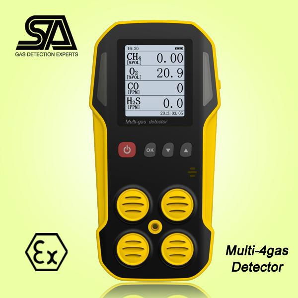 Portable Multi Gas Detecting Alarm