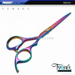 Rainbow Titanium Haircutting Scissors Mid Class U159R