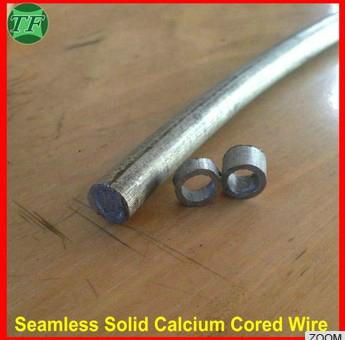 High Purity low carbon Ca cored wire china manufacturer