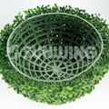 artificial hedge wall with UV certification 4