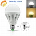 2014 hot sale 10years experience plastic led bulb light factory