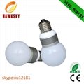2014 popular design dimmable plastic led bulb lights 2