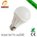 factory price energy saving dimmable 5W E27 Aluminum Light LED bulb