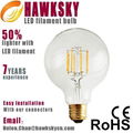 German IS machine test 99.999% gold line CE ROHS led filament bulbs factory 