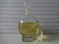 Skull bottle glass 2
