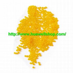 Golden yellow crystal soil