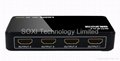 HDMI Splitter 1x4 supports 3D and 4Kx2K 2