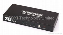 HDMI Splitter 1x4 HDMI V1.3