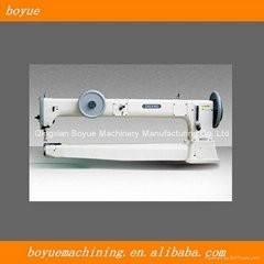 Long-arm Drum-type Flat Seaming Machine for Extremely Thick Material with Compre
