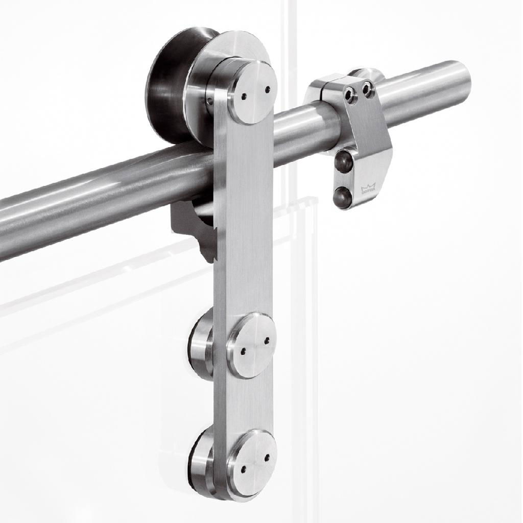 stainless steel sliding door hardware 2