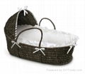 Wicker Baby Bassinet Moses Basket