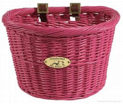 Wicker Bicycle Basket