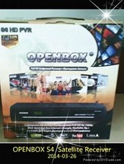 HD OPENBOX S4 digital satellite TV reciever WIFI Linux