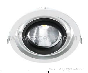 24W 28W CITIZEN 360degree rotated COB high power led downlight