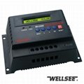 Factory supply WELLSEE WS-C2460 60A 12/24V PWM Charge Controller 1