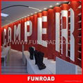 customized shoe store furniture with display rack 3