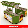 Top quality food kiosk shop fixture 4